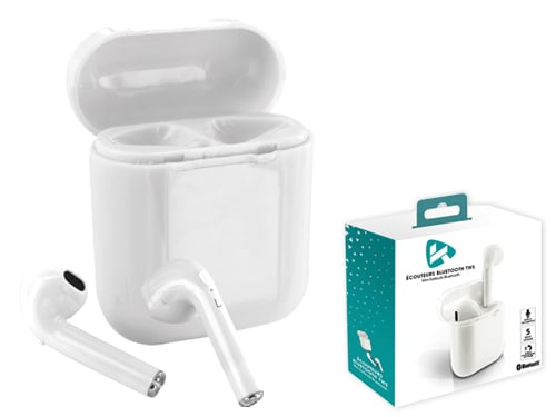 Auricolari Bt Bianco ++ Micro ++ Custodia – Default Title