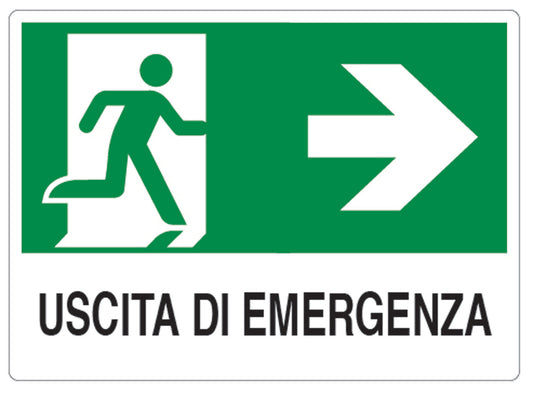 Cartelli Uscita di Emergenza B – cod. 1941 – Default Title
