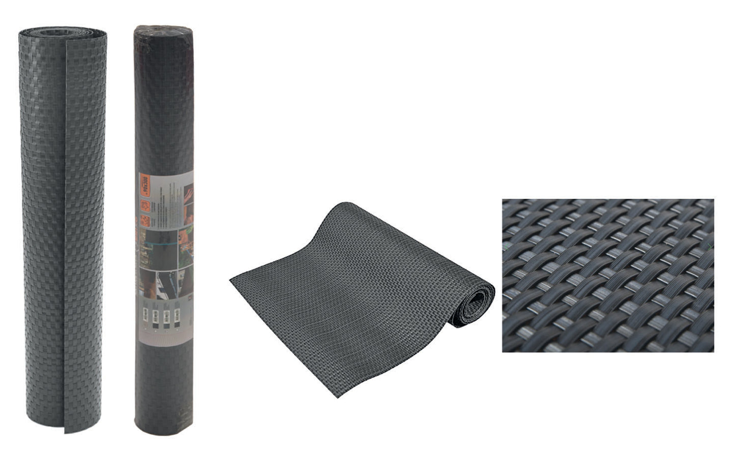 Stuoie Brixo Rattanscreen – Grigio 0.9X3
