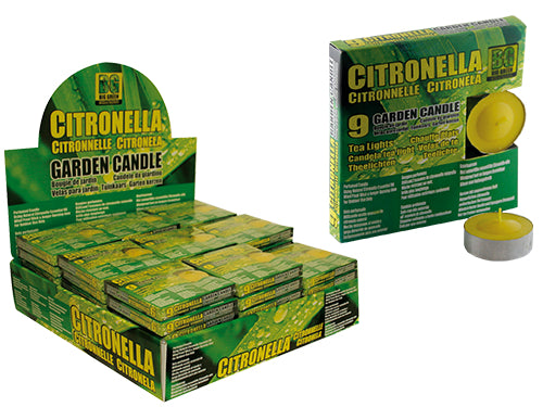 Ceri Citronella Tea Light confezione da 9 pezzi – Default Title