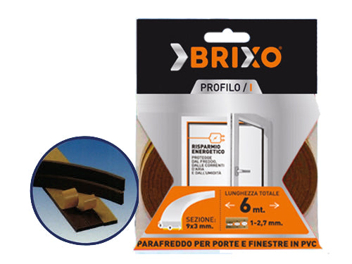 Parafreddo PVC Brixo 9X3 – Bianco 6 m