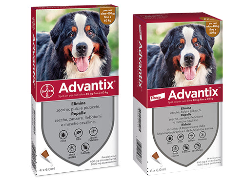 Advantix Cani >40 kg – confezione da 4 pezzi -86110601
