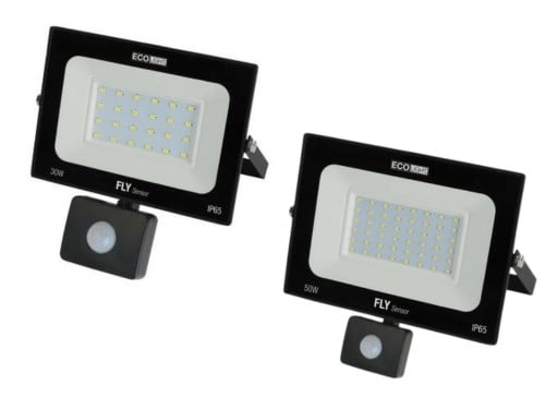 Proiettori LED Ecolight Fly Sensor – 50W