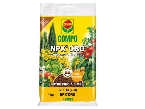 Concime Granulato Compo Npk+oro 4 kg – Default Title