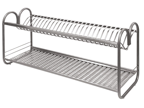Scolapiatti INOX con supporto LATERALI 70 cm – Default Title