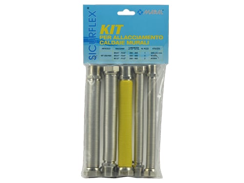 Kit Raccordi INOX ESTEN.MF.3/4 per caldaia – Default Title