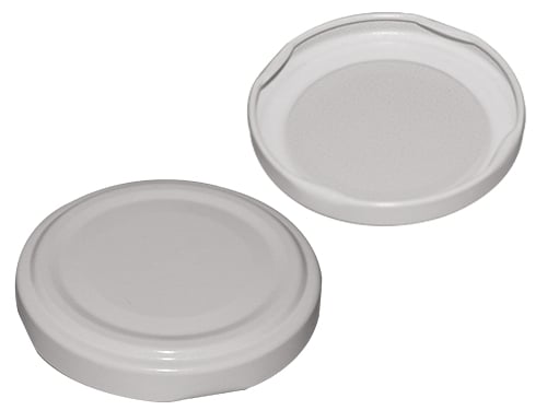 Tappi Vasi Vetro – Argento confezione da 100 pezzi 48 mm