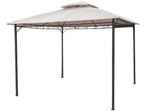 Gazebo Echos 3 × 3 × 2,60 m Beige Ju 025 – Default Title