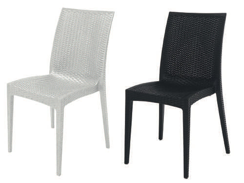 Sedie Rattan Bistrot – Antracite