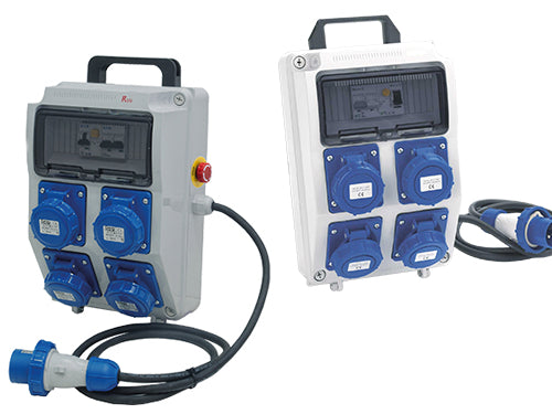 Quadri EL.4 Prese 2P+T16A – IP55 -2240E
