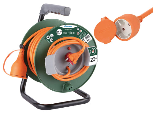 Avvolgicavo Garden 2 × 1,5 mm², 20 m – cod. 49234 – Default Title