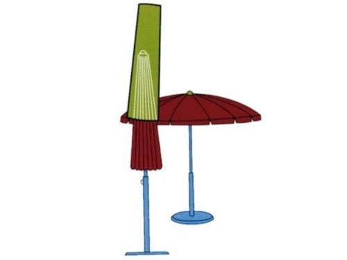 Cover per Ombrellone Giardino 230 × 35 × 95 cmH – Default Title