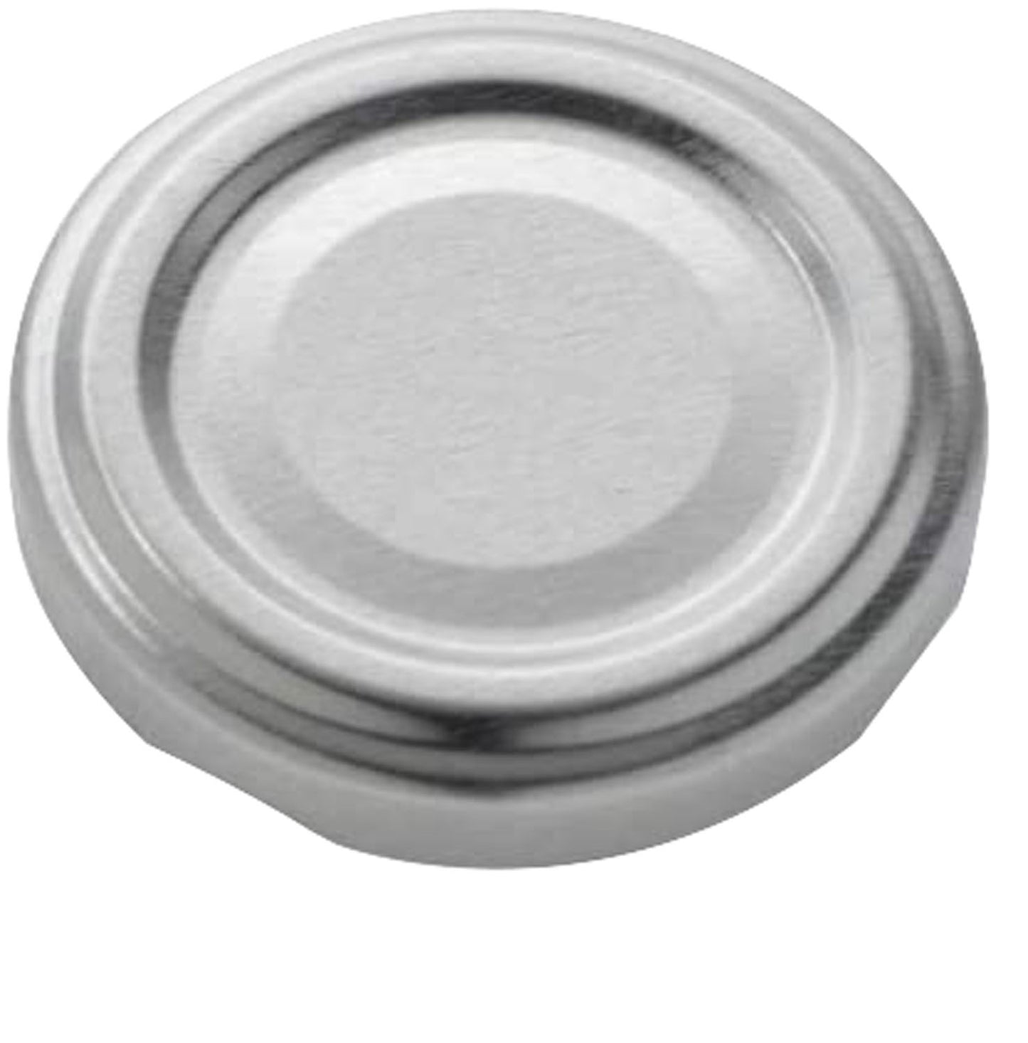 Tappi Vasi Vetro Argento – confezione da 100 pezzi 43 mm