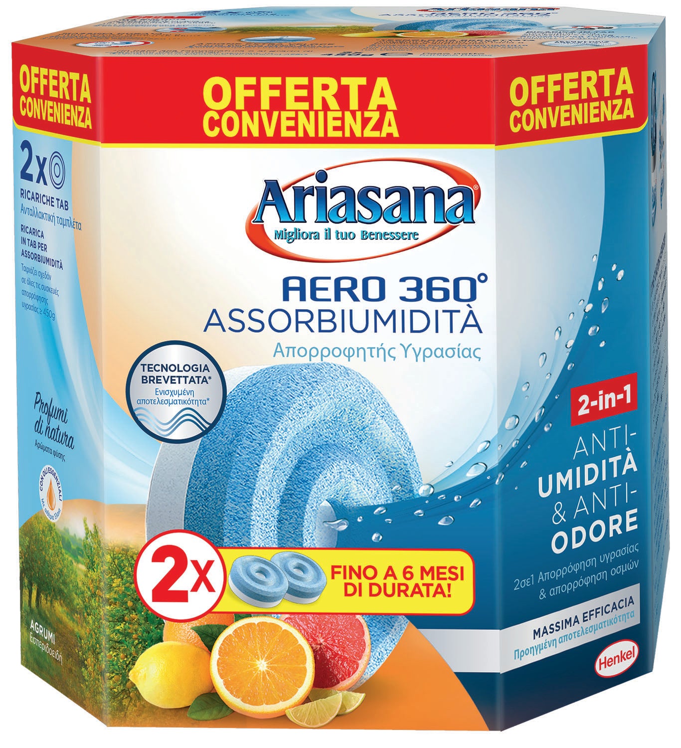Ricarica AERO360 – Bipack Agrumi -2993885