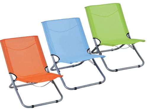 Sedie Pieghevoli Spiaggina – Arancio