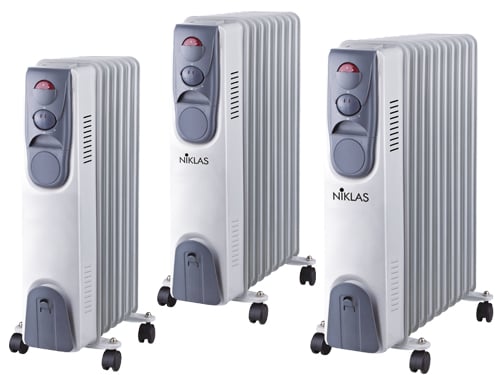 Radiatori Ad Olio – 1500W Niklas 7 El.