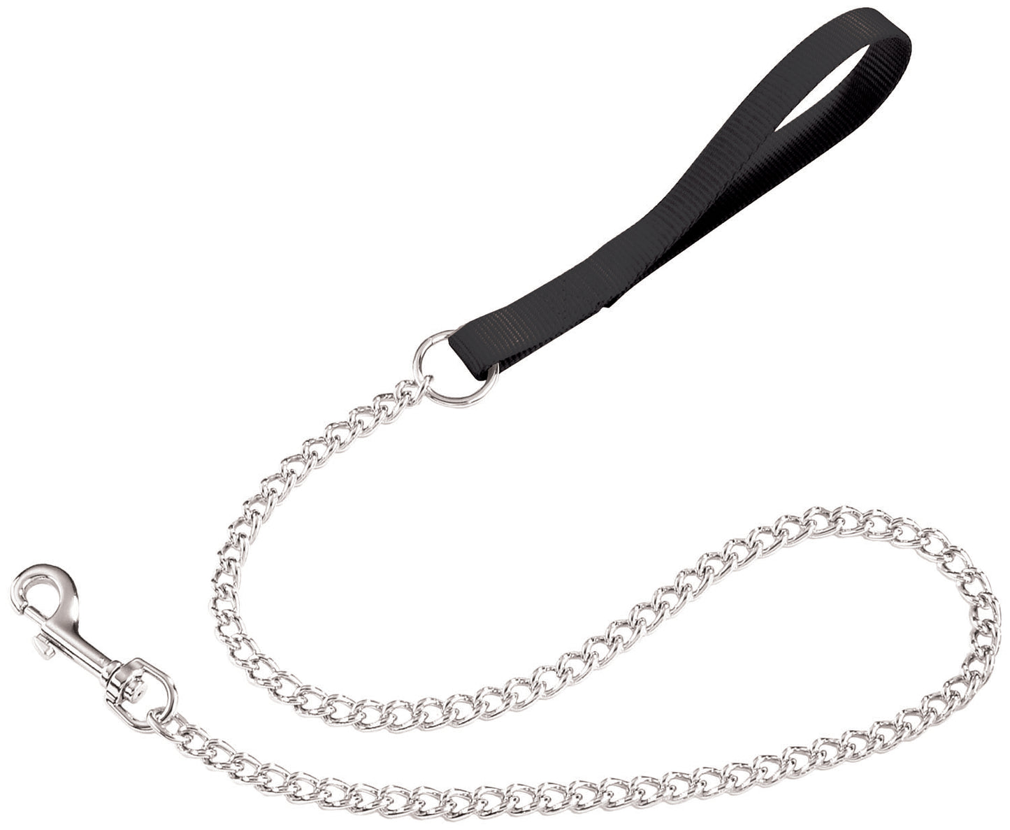 Guinzagli Camon C/CATENA Cani – Nero MM 25
