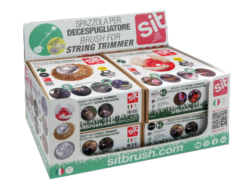 Expo Spazzole per decespugliatore SIT 4 pezzi REF.0355 – Default Title