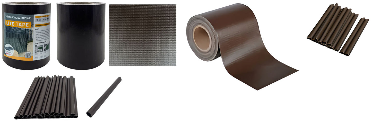 Fasce Stuoia Frangivista PVC 35 m – Marrone