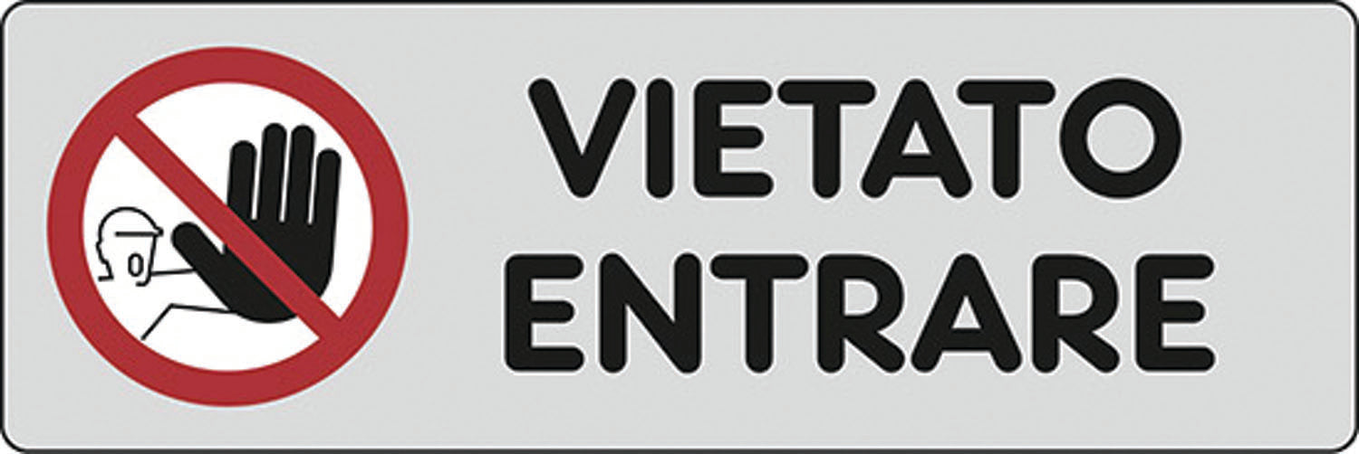 Etichette Vietato Entrare -CA15X5-10 – Default Title