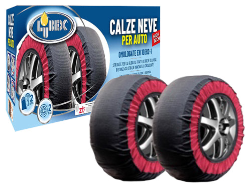 Calze da Neve per Auto Omologate – Tg.xs