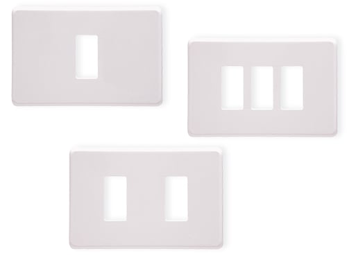 Placche ABS Scatto – 1 P. BIANCHE-8901.B12