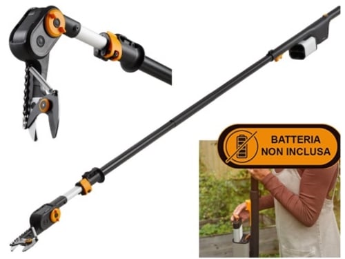 Troncarami 12V-4AH Fiskars 2,4-4 m – cod. 1082340 – Default Title