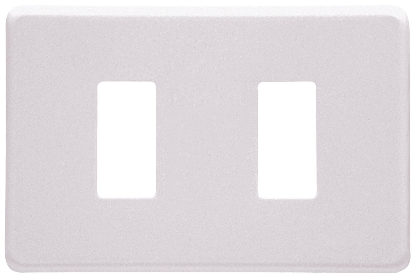 Placche ABS Scatto – 2 P. BIANCHE-8902.B12