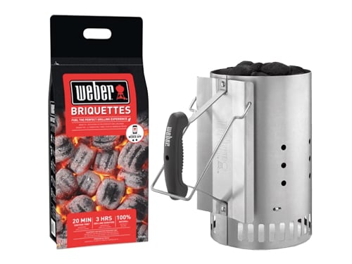 Kit Ciminiera Weber ++ 2 kg Briquette – Default Title