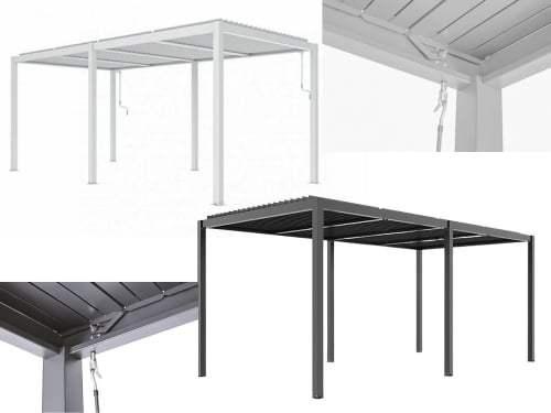 Pergola Bioclim. 3 × 6 × 2,5 m – Antr. P12X12 YA-012