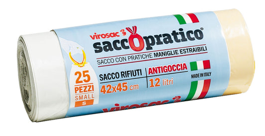 Buste Saccopratico 25 pezzi 42 × 45 cm Bianco – Default Title