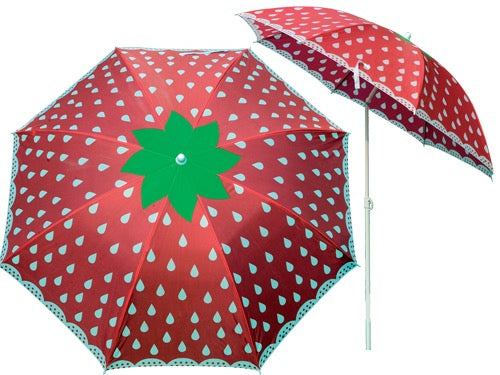 Ombrelloni Spiaggia Frutta Fragola 180 cm – Default Title