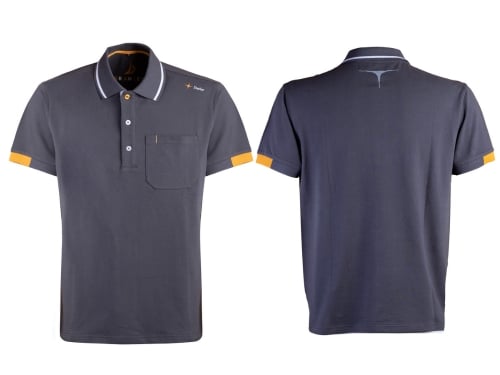 Polo Stellar Cotone Vega Grigio – Tg.s