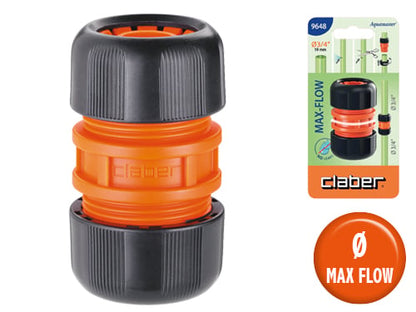 Raccordi riparatori Claber Max-Flow 9648 9649 9651