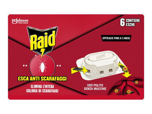 Esche per Scarafaggi Raid 6 pezzi. – Default Title