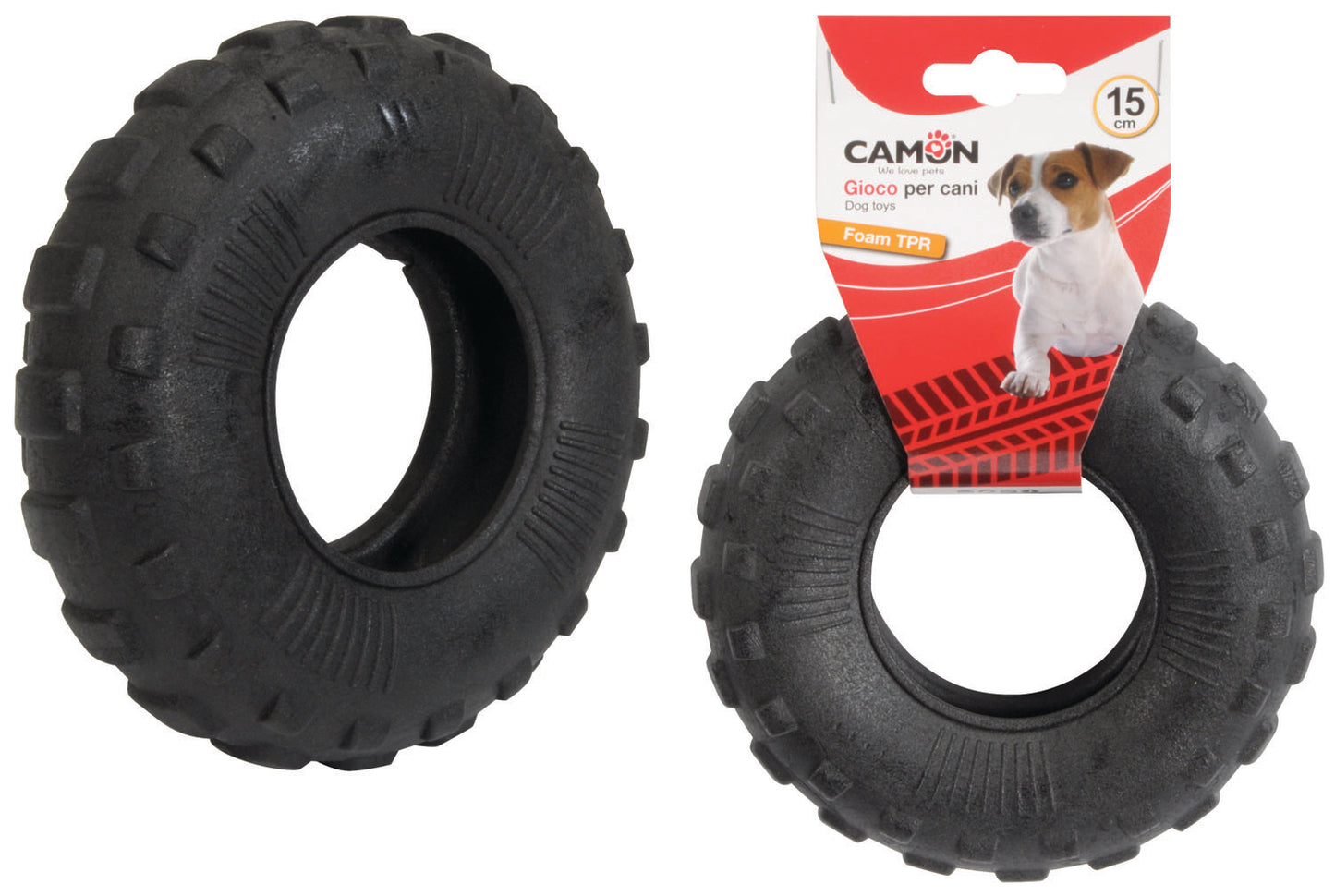 Giochi Camon Pneumatico per cani – 15 cm