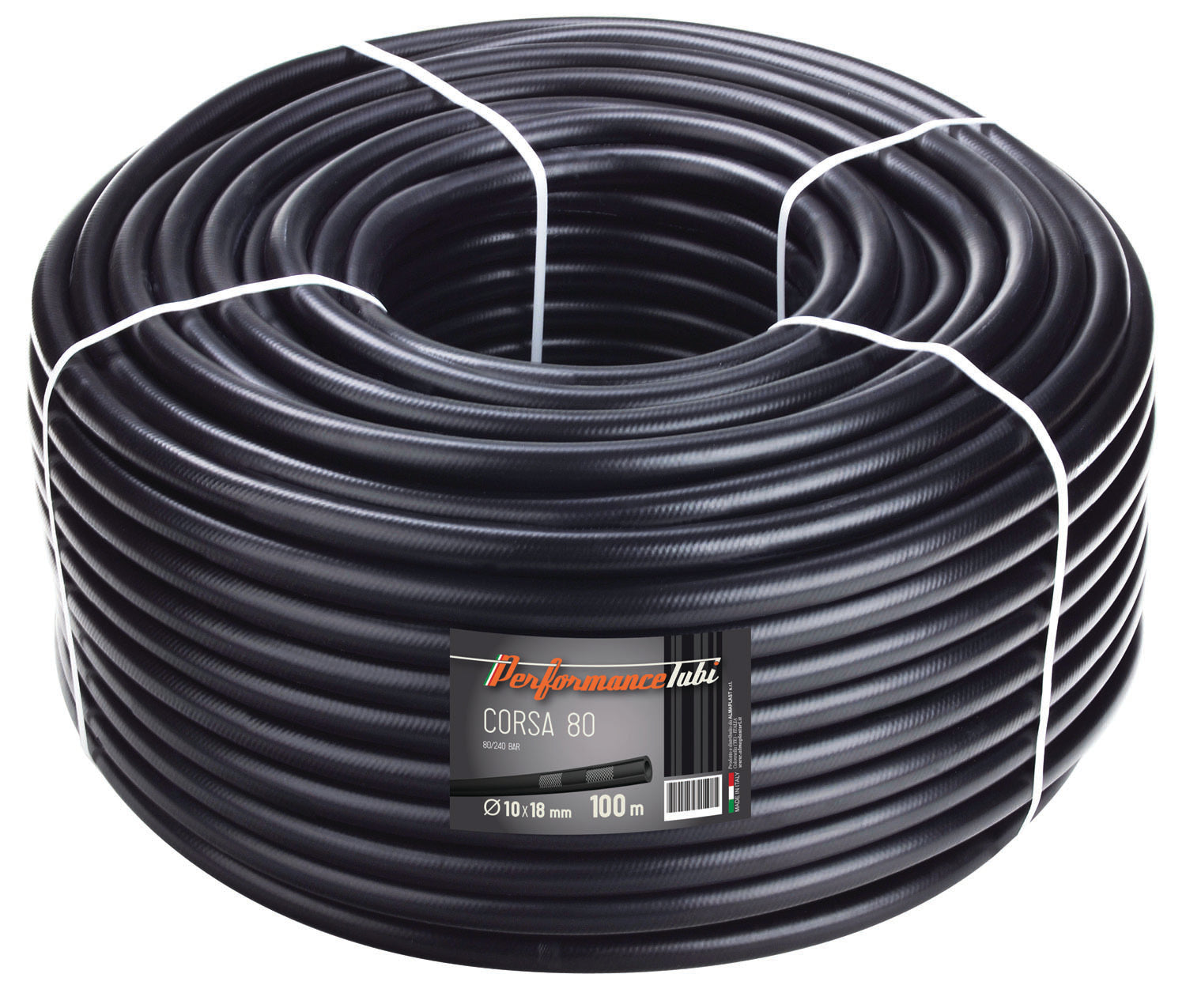 Tubo PVC 80-240P ATM.10X18 RT.100 Mt.