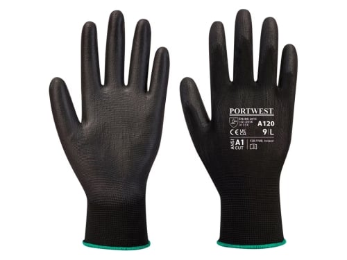 Guanti Portwest Pu Black – L