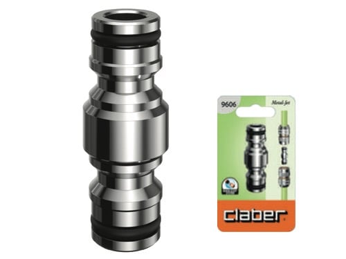 Raccordi congiunzione 2 vie scatto Metal Jet Claber 9606