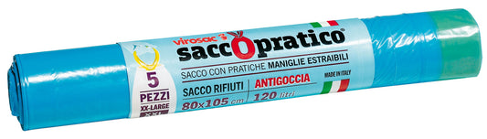 Buste Saccopratico 5 pezzi 80 × 105 cm Blu – Default Title