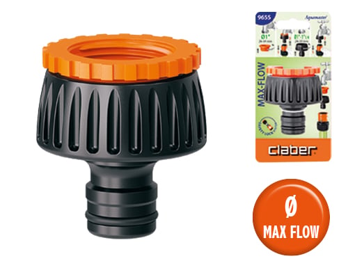 Prese rubinetto Claber Max-Flow 9655