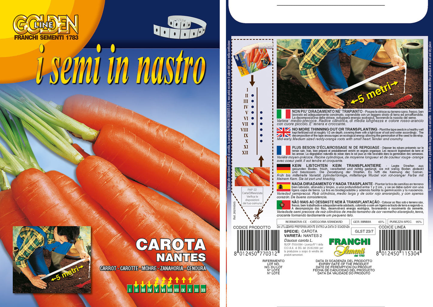 Semi a Nastro – Carota Nantese 2 -GLST23/7