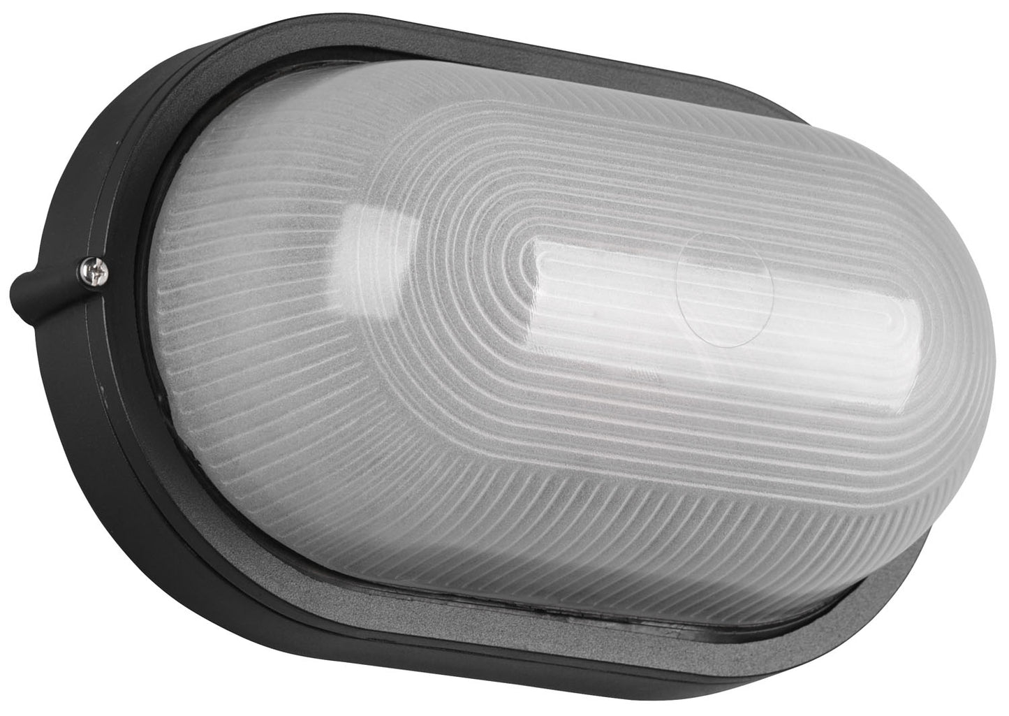 Plafoniere Ovali Trio Alano – 28 cm Nere