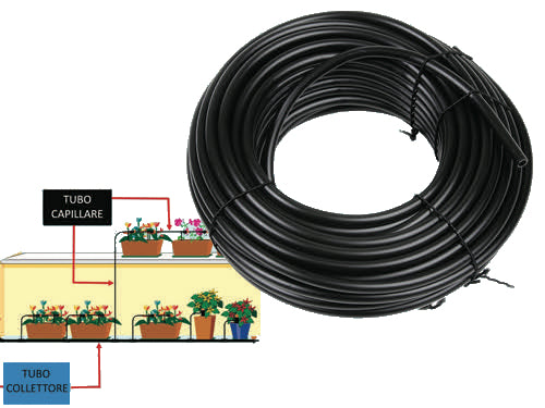 Tubi capillari PVC Irritec 200