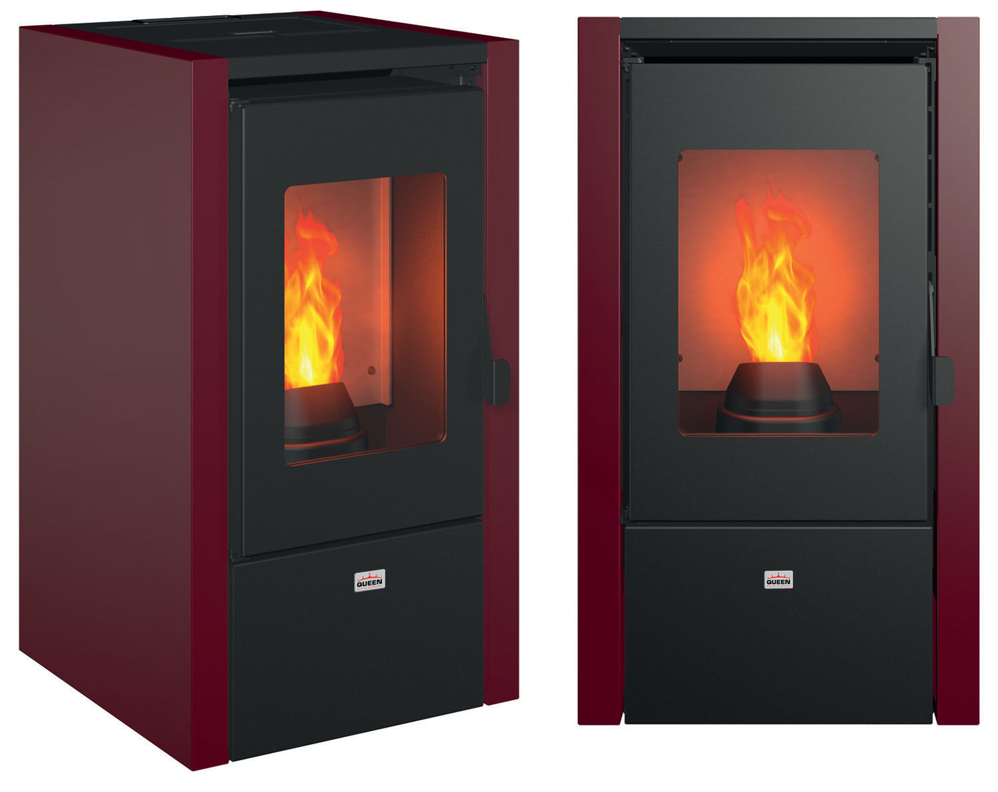 Stufe Pellet Queen Little 6 – Bordeaux