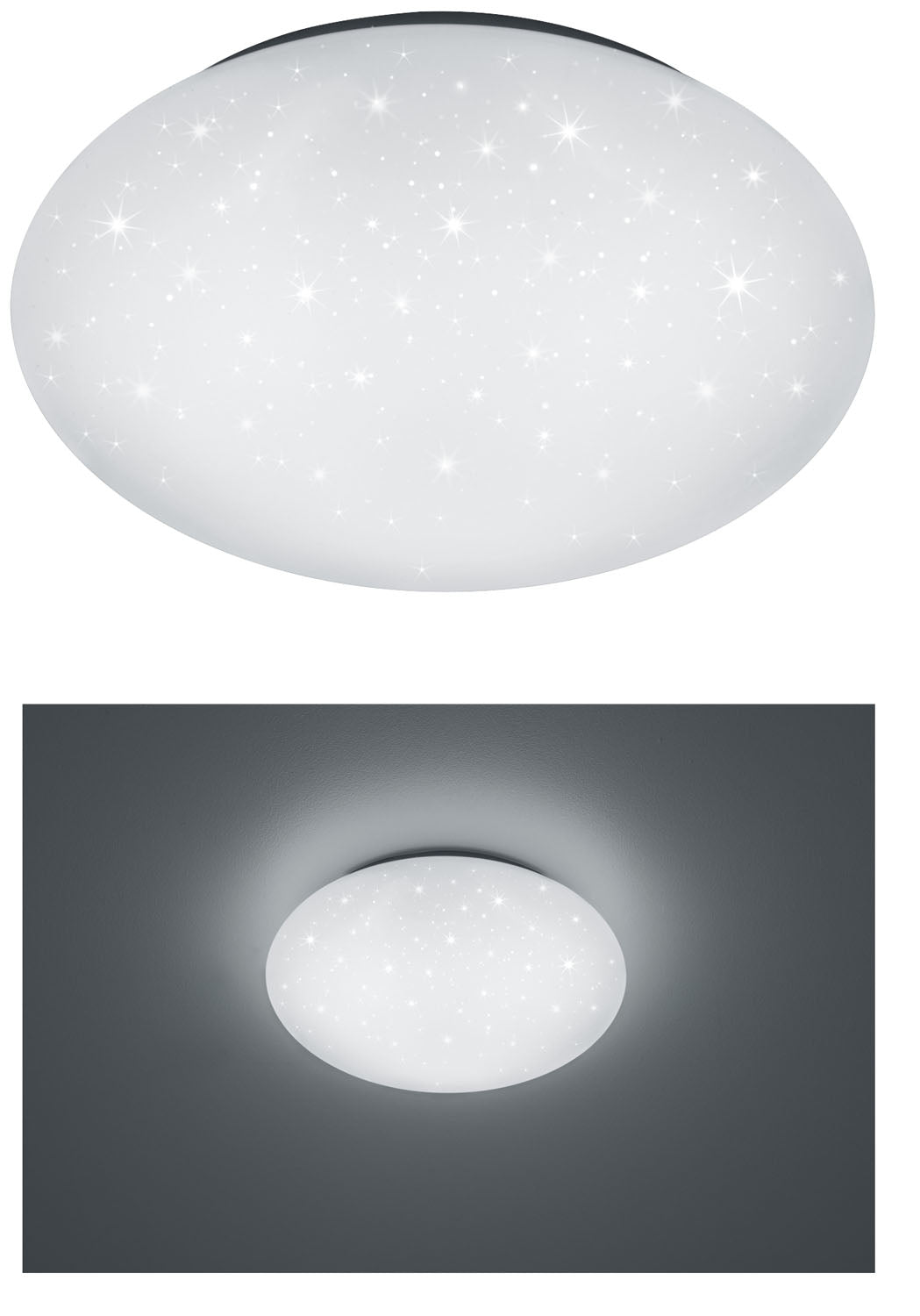 Plafoniere LED Trio Putz Eff. Stelle – 15W