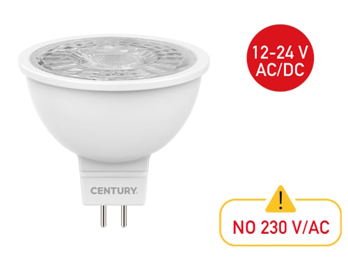 Lampadine Century LED Bt GU5,3 5W – C.