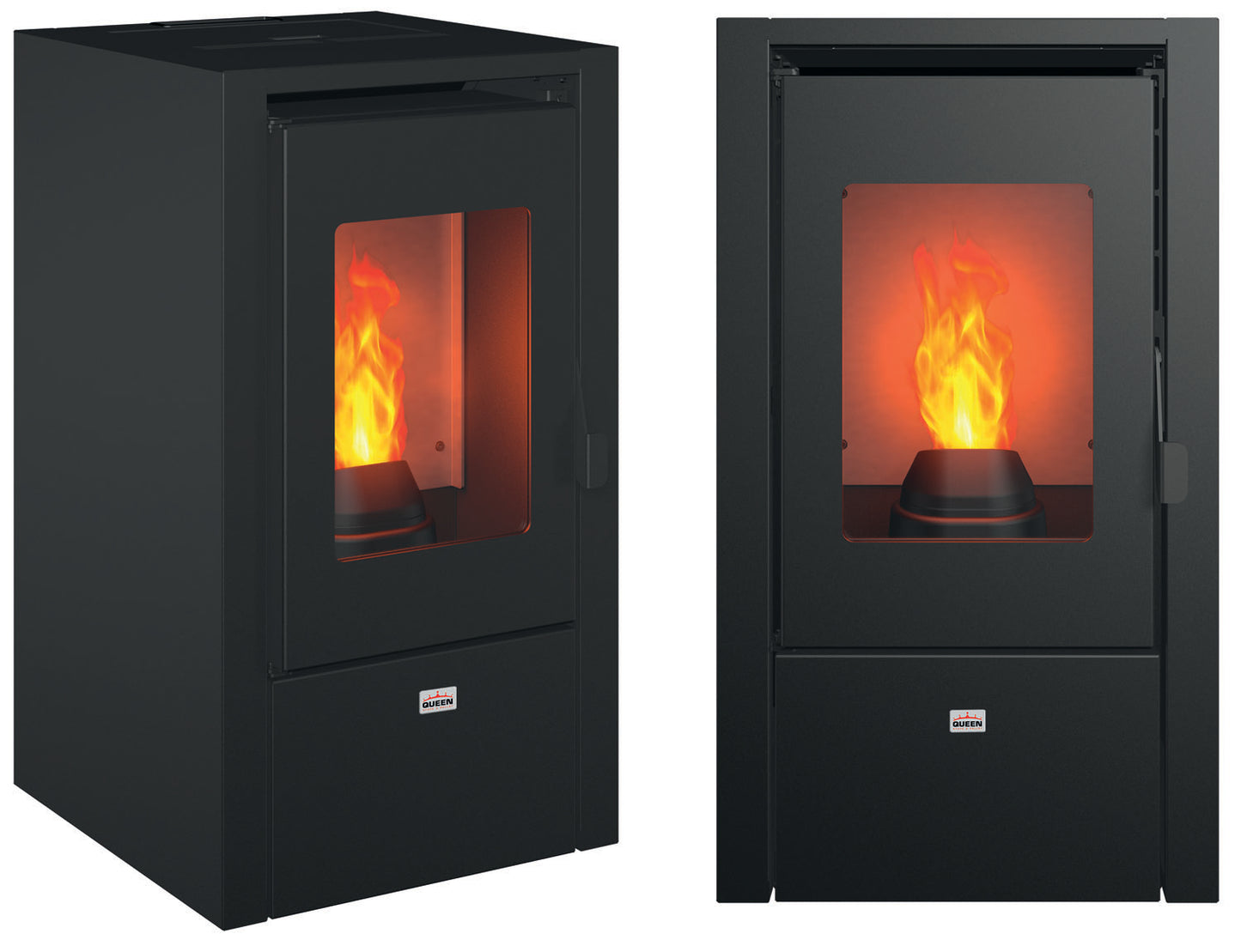Stufe Pellet Queen Little 6 – Nera