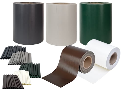 Fasce Stuoia Frangivista PVC 35 m – Antracite