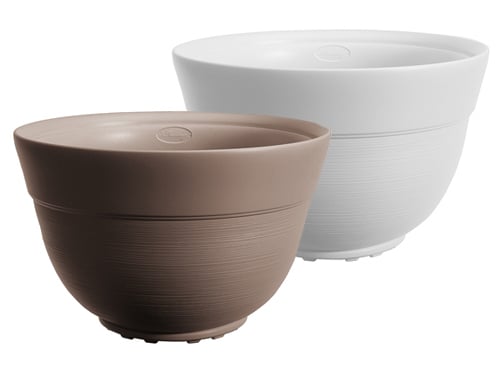 Vasi Conca Dora – Bianca HL.18 cm. Ø 29